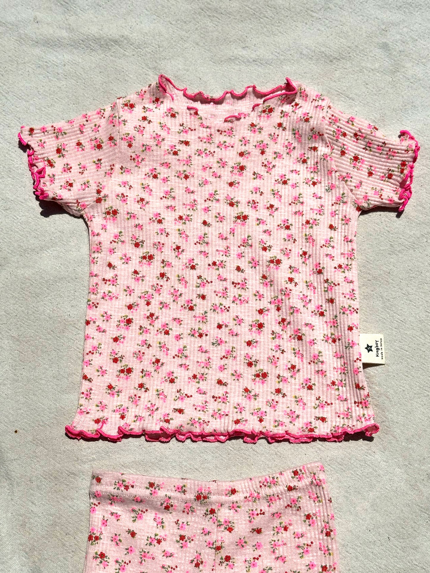 Lounge Set in Mini Floral Print