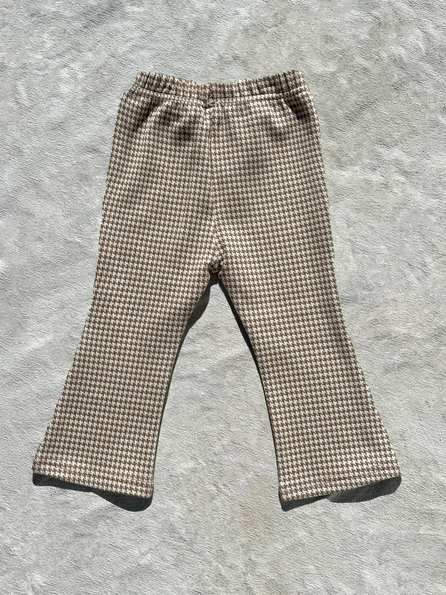 Lyric Flare Pant in Herringbone