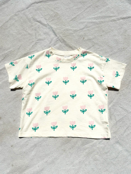 Tulip Tee in Pink Tulip