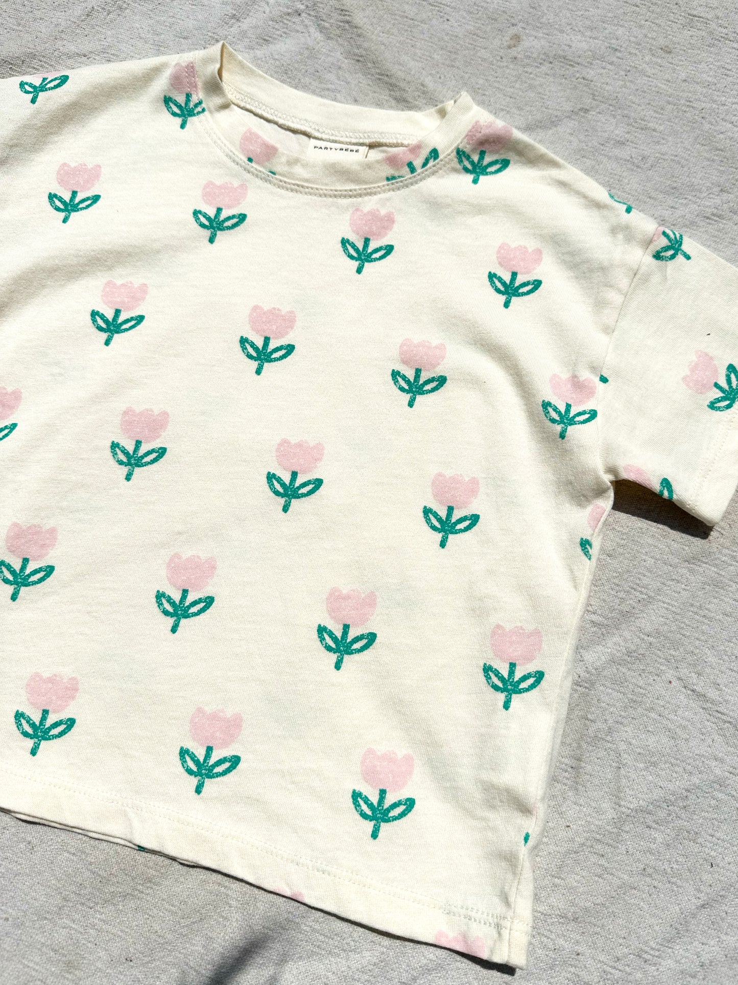 Tulip Tee in Pink Tulip