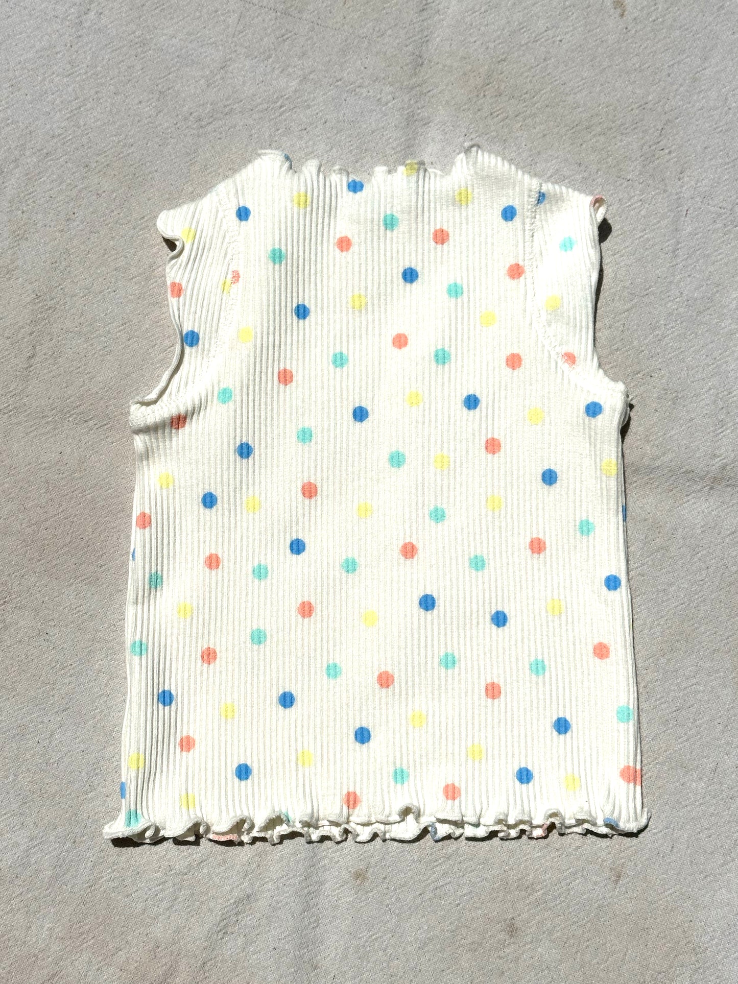 Merrow Rib Tank in Funfetti