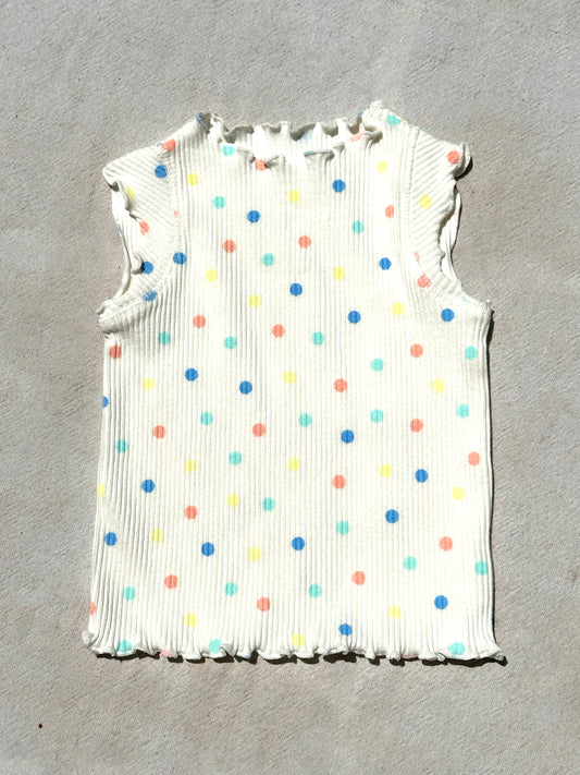 Merrow Rib Tank in Funfetti