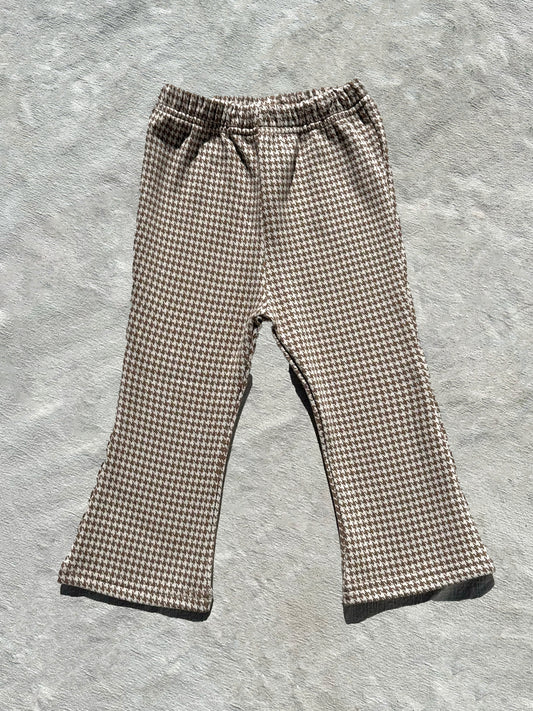 Lyric Flare Pant in Herringbone