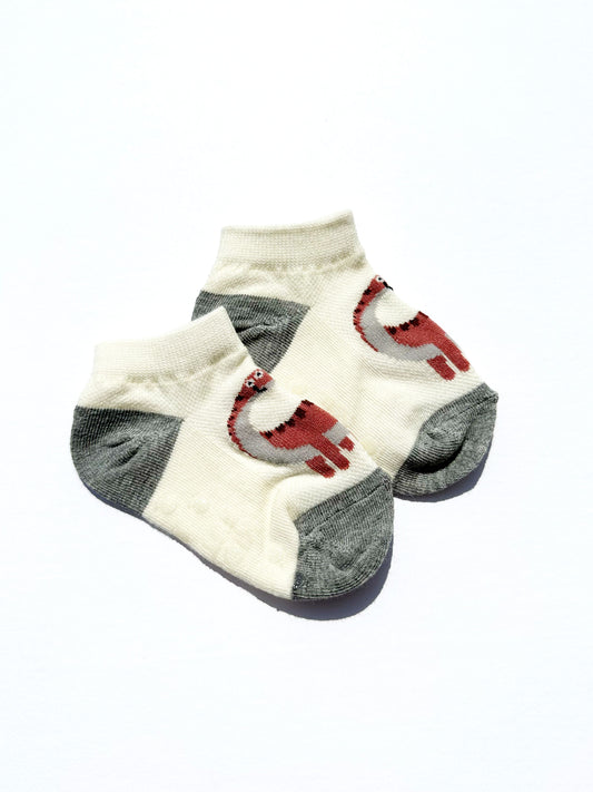 Happy Brachiosaurus Socks